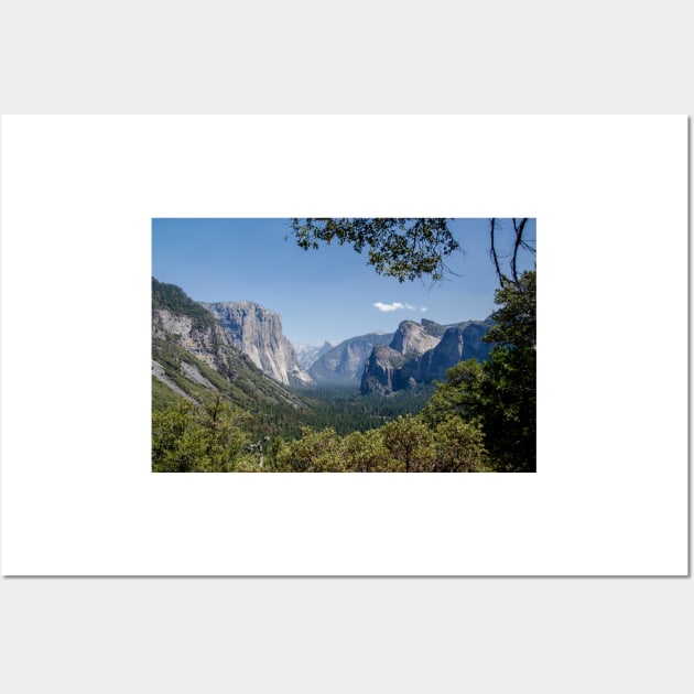 Yosemite Valley Summer Day Wall Art by pmcmanndesign